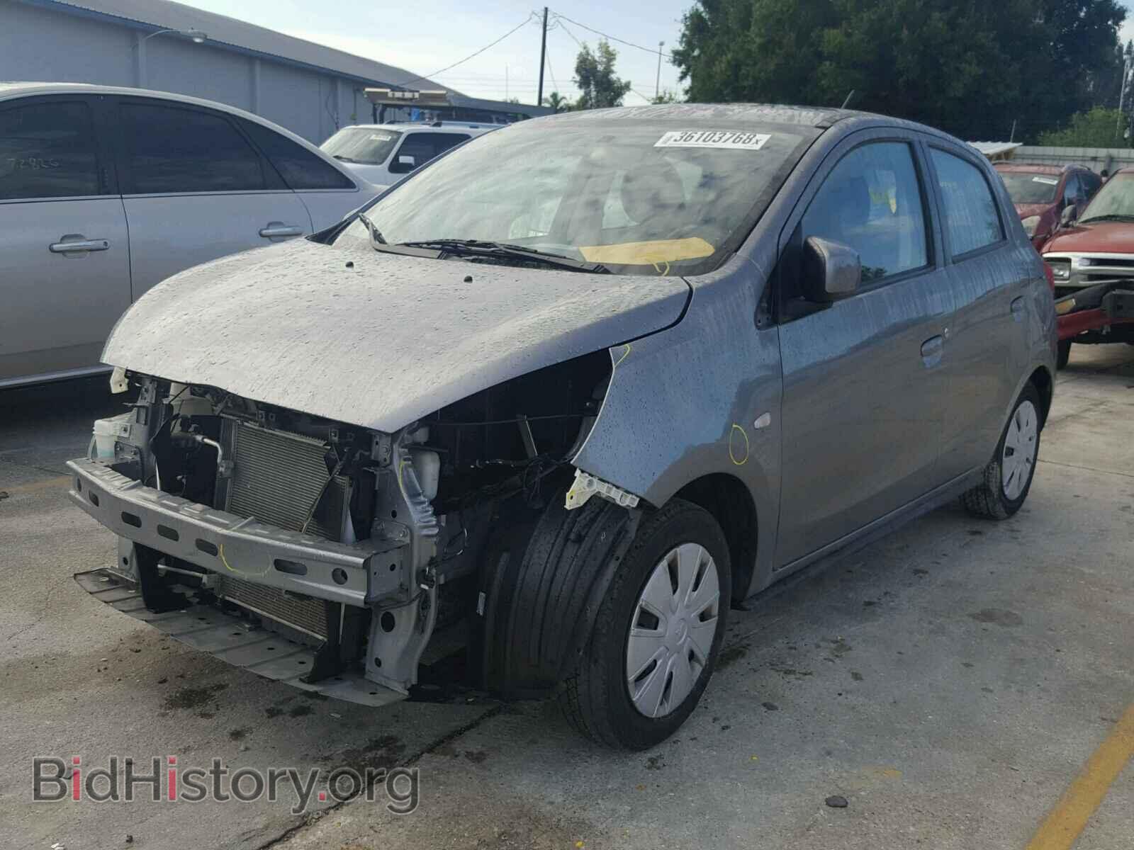 2015 MITSUBISHI MIRAGE - VIN: ML32A3HJ6FH046529 - Фото 2