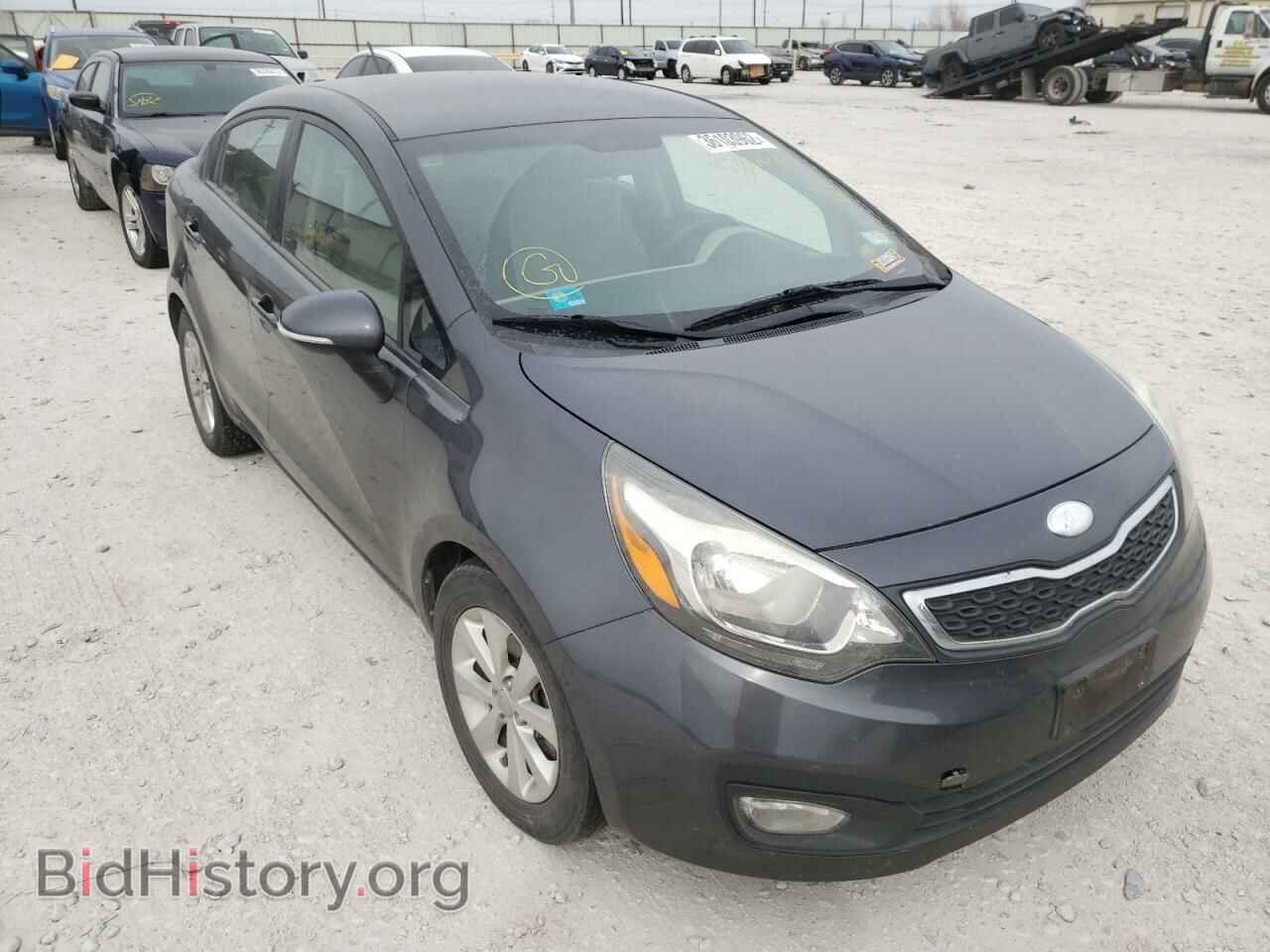 Фотография KNADN4A32D6271077 - KIA RIO 2013