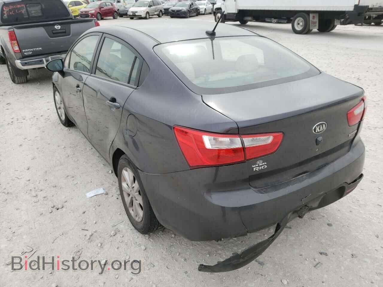 2013 KIA RIO - VIN: KNADN4A32D6271077 - Фото 3