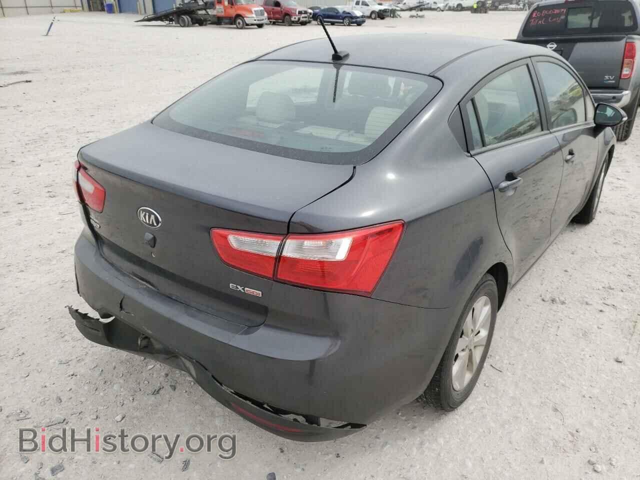 2013 KIA RIO - VIN: KNADN4A32D6271077 - Фото 4