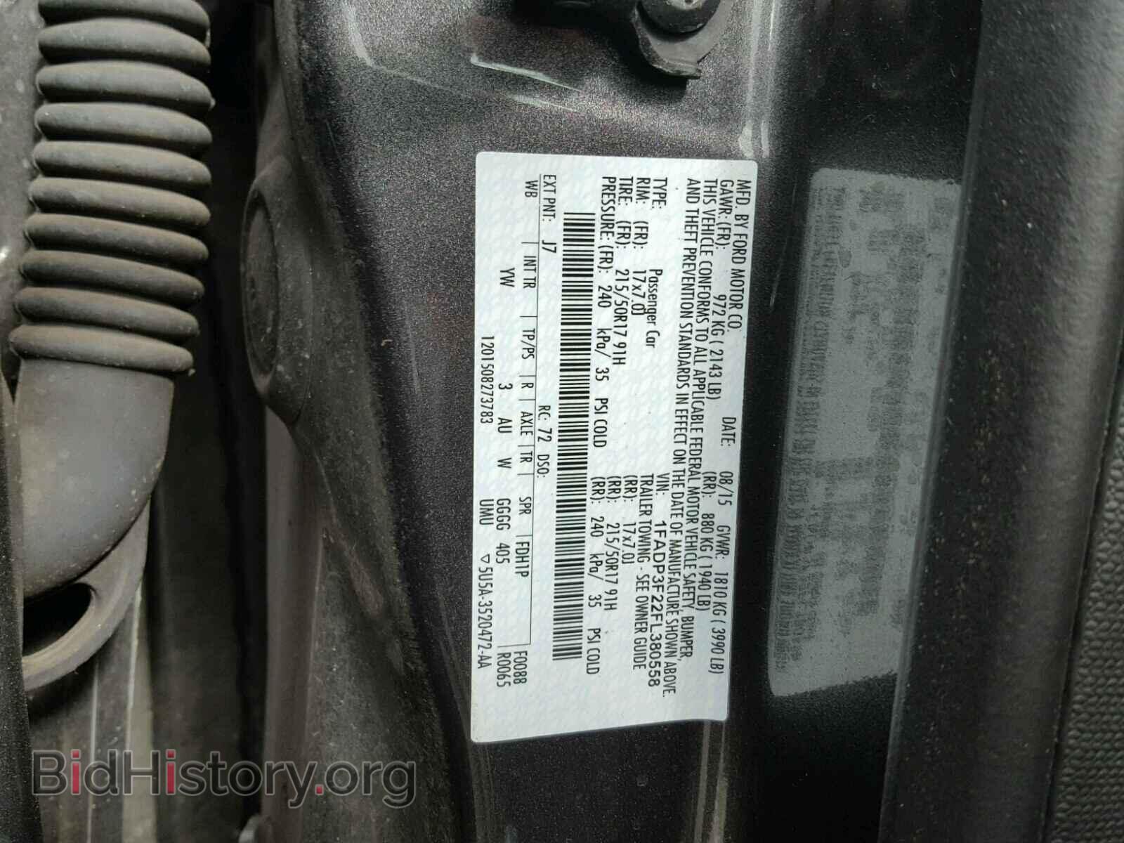 2015 FORD FOCUS - VIN: 1FADP3F22FL380558 - Photo 10