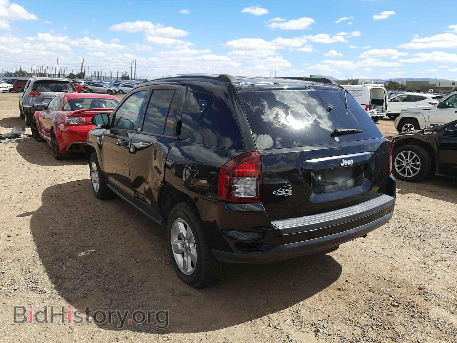 2014 JEEP COMPASS - VIN: 1C4NJCBAXED843195 - Фото 3