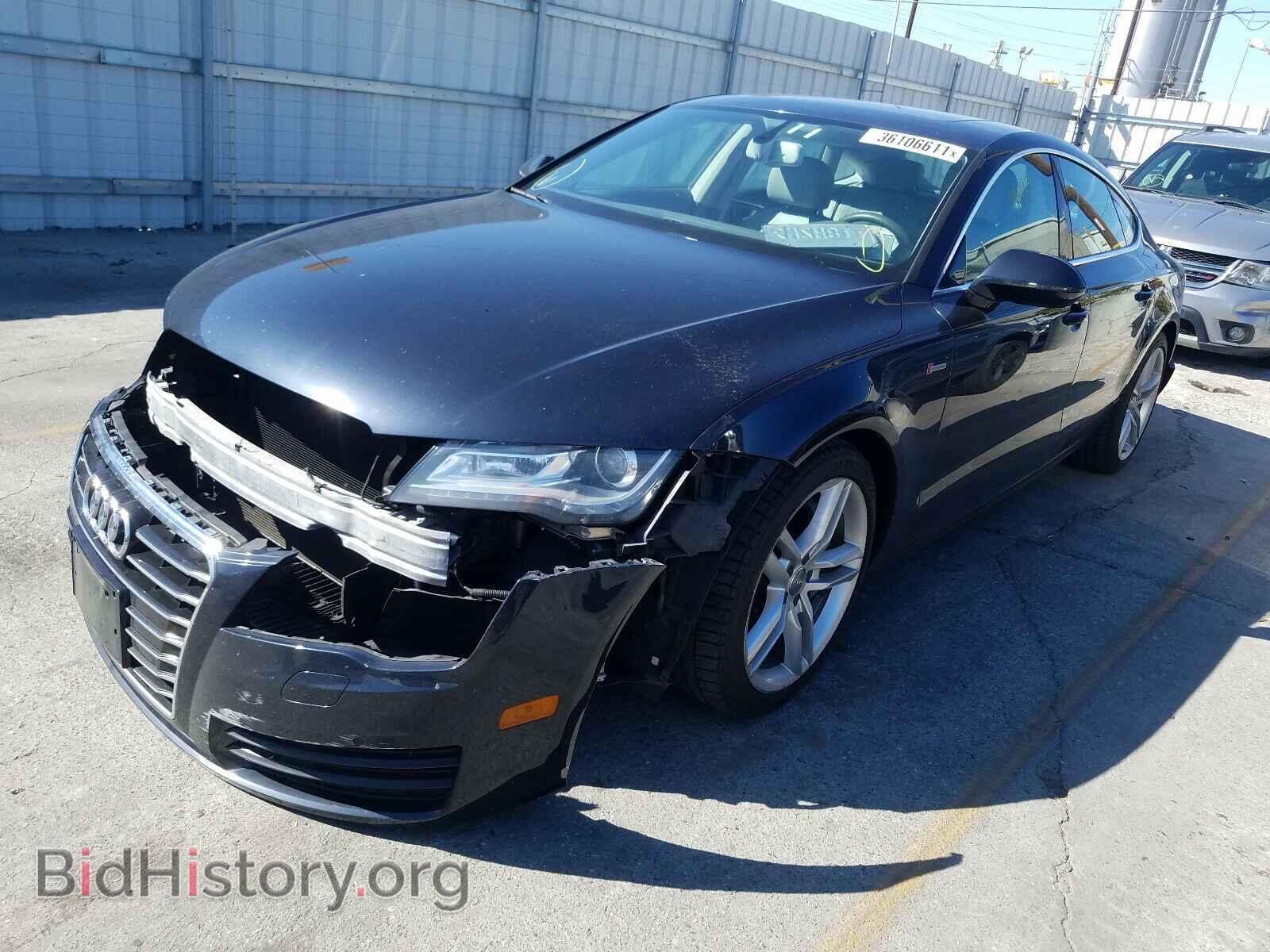 2012 AUDI A7 - VIN: WAUYGAFC8CN132241 - Фото 2