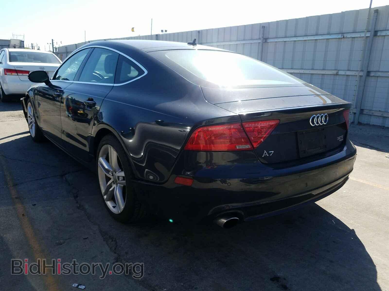 2012 AUDI A7 - VIN: WAUYGAFC8CN132241 - Фото 3
