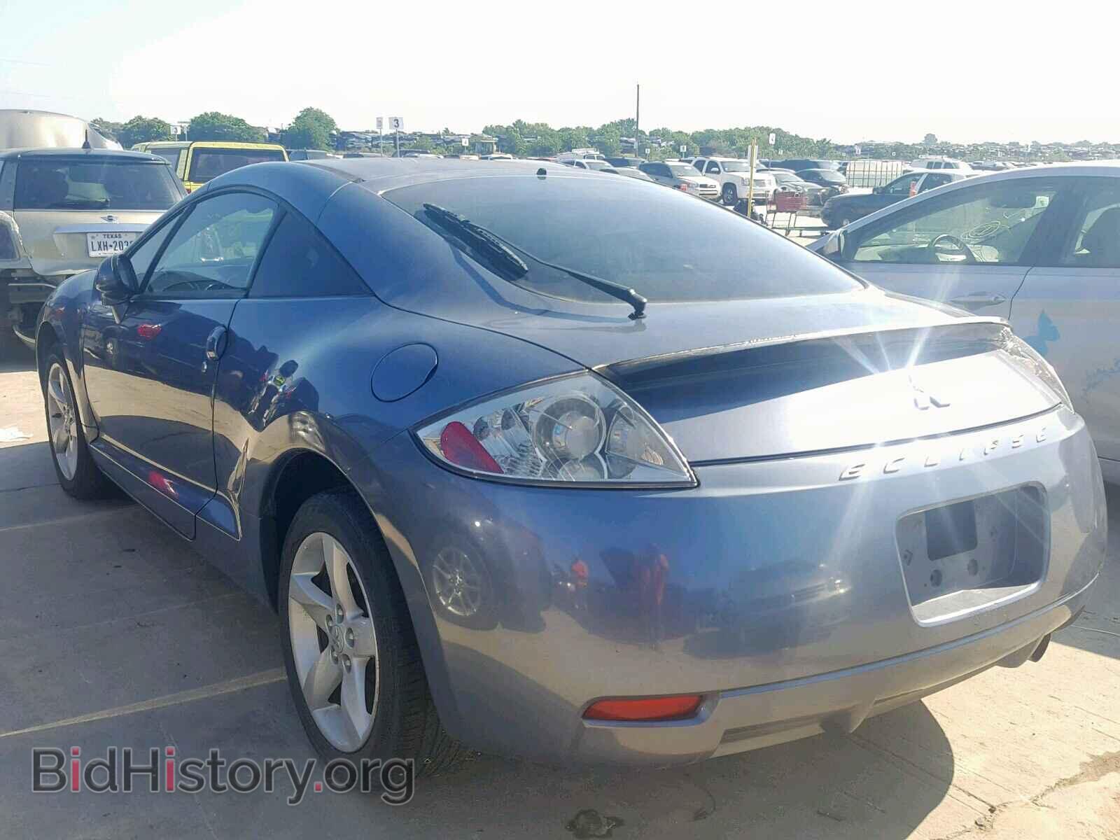 2007 MITSUBISHI ECLIPSE - VIN: 4A3AK24F87E019611 - Фото 3