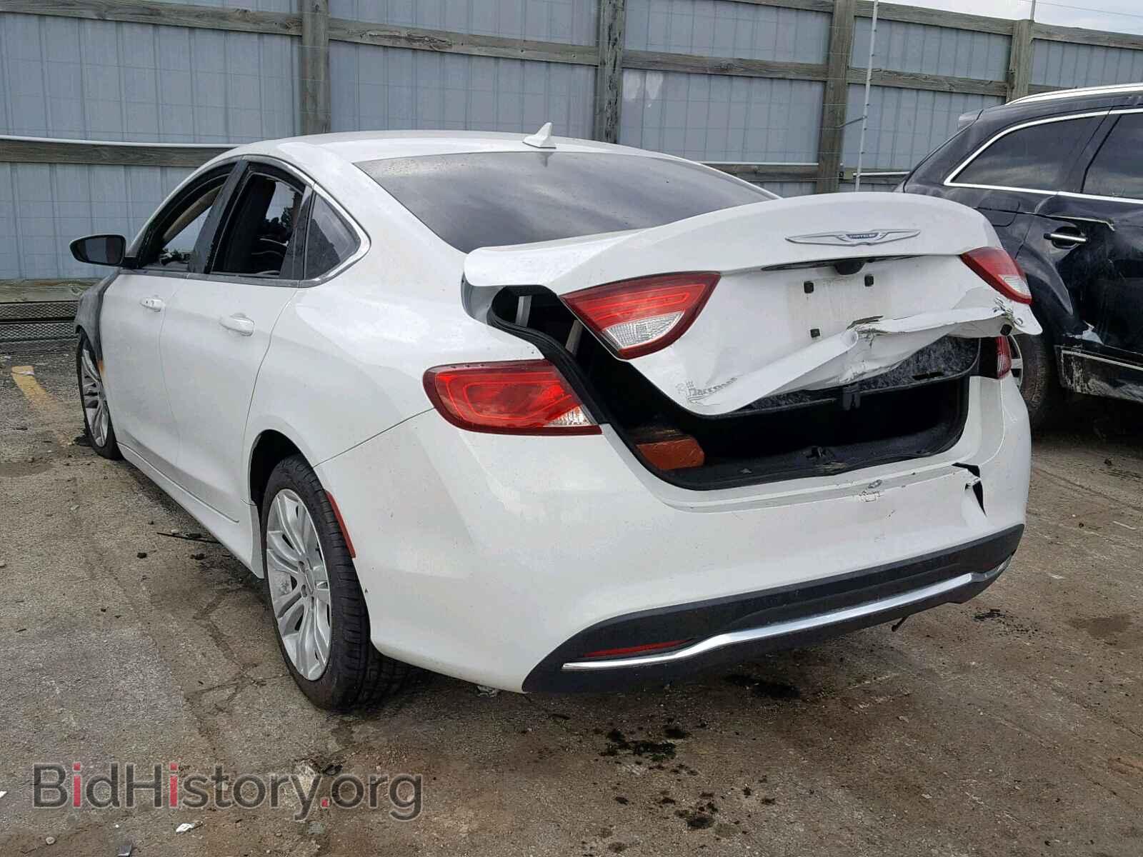 2015 CHRYSLER 200 - VIN: 1C3CCCAB1FN623794 - Photo 3