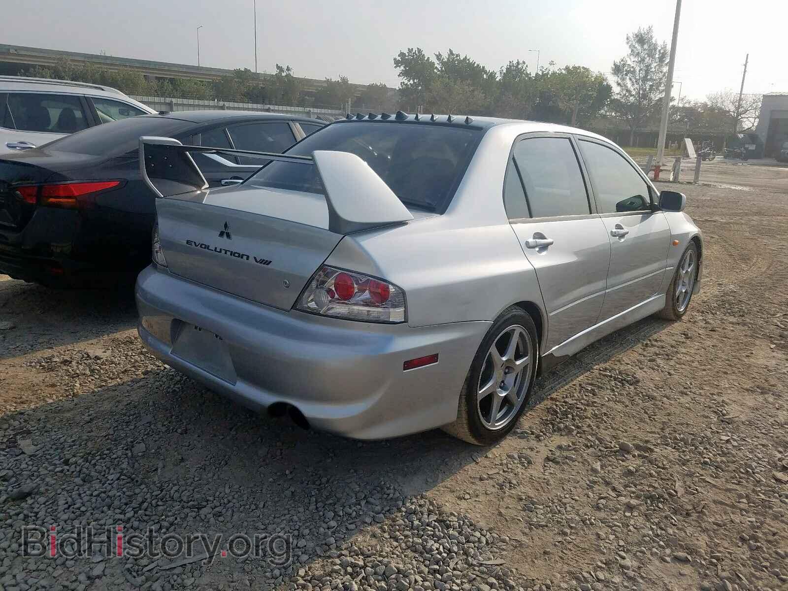 2004 MITSUBISHI EVO - VIN: JA3AH86D64U070394 - Фото 4