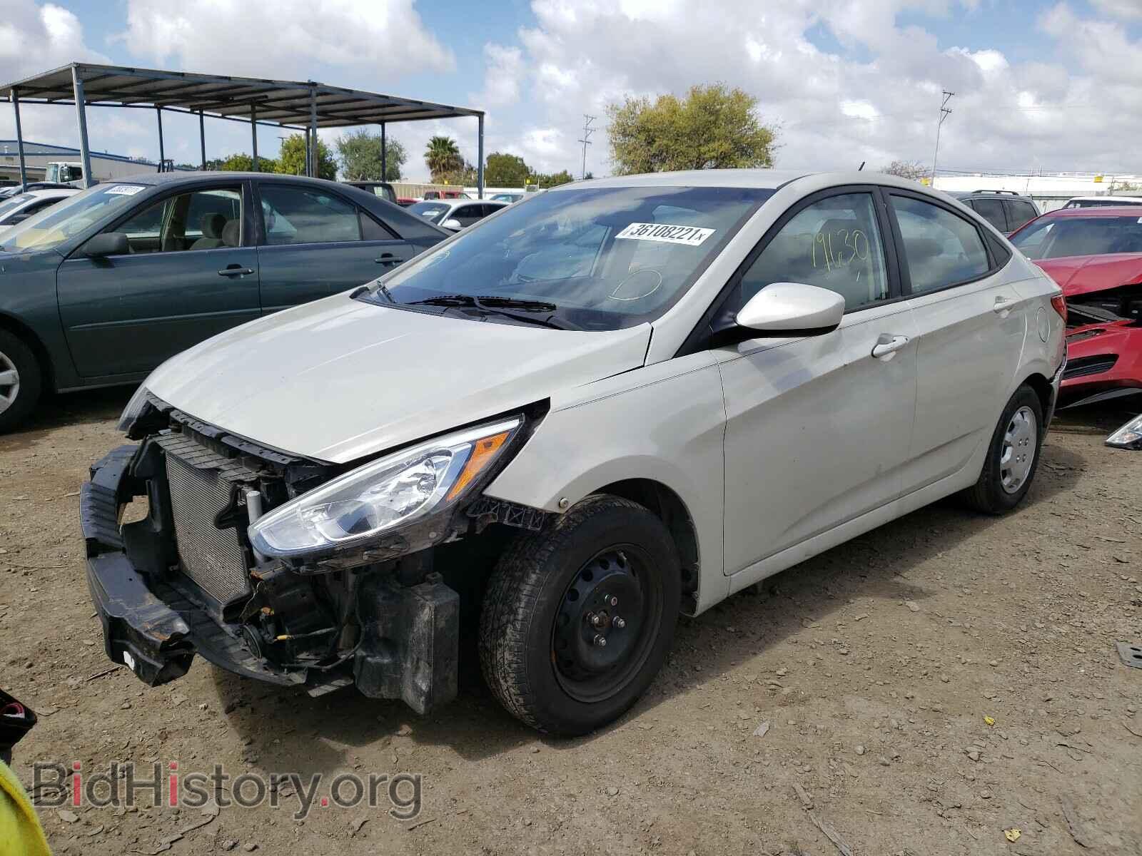 2016 HYUNDAI ACCENT - VIN: KMHCT4AE9GU044857 - Фото 2