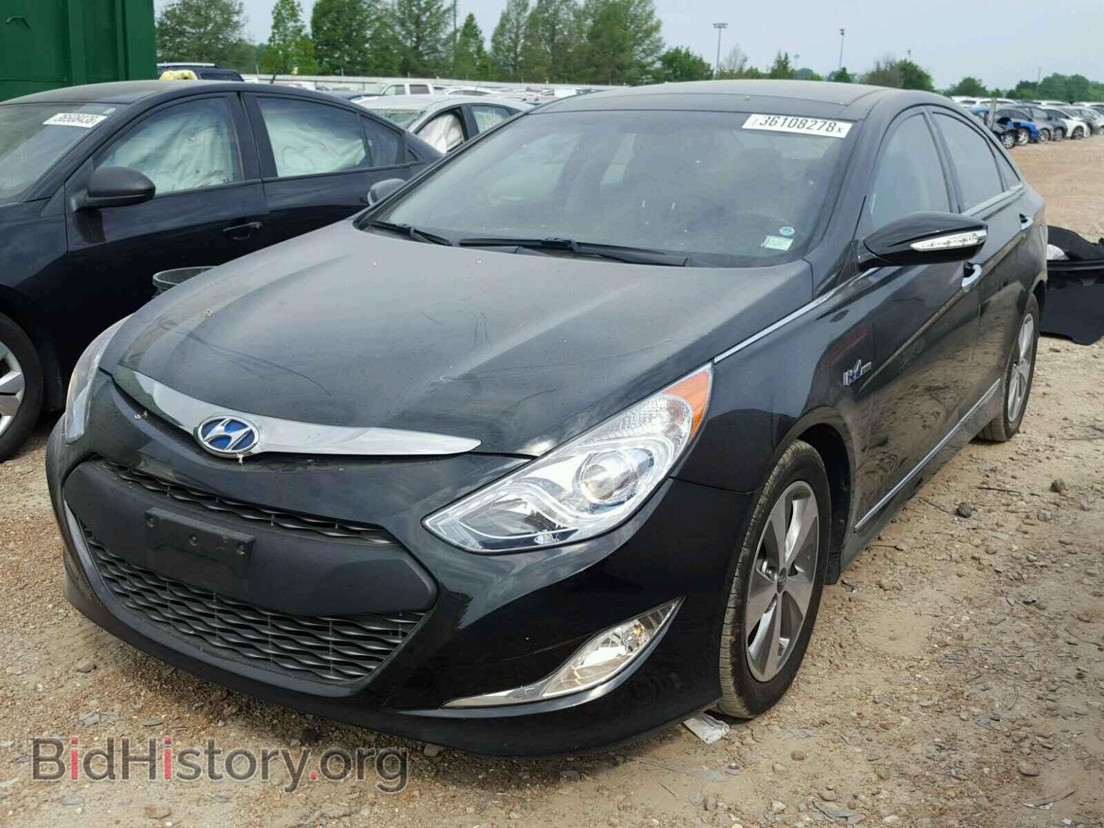 2012 HYUNDAI SONATA - VIN: KMHEC4A42CA036403 - Фото 2