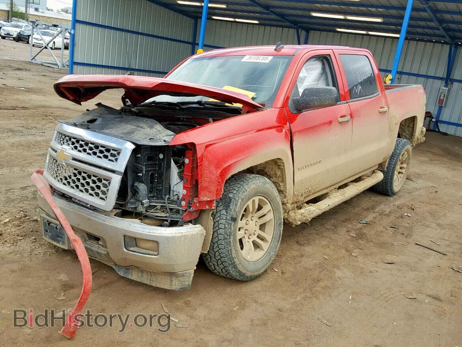 2014 CHEVROLET SILVERADO - VIN: 3GCUKREC7EG569689 - Фото 2