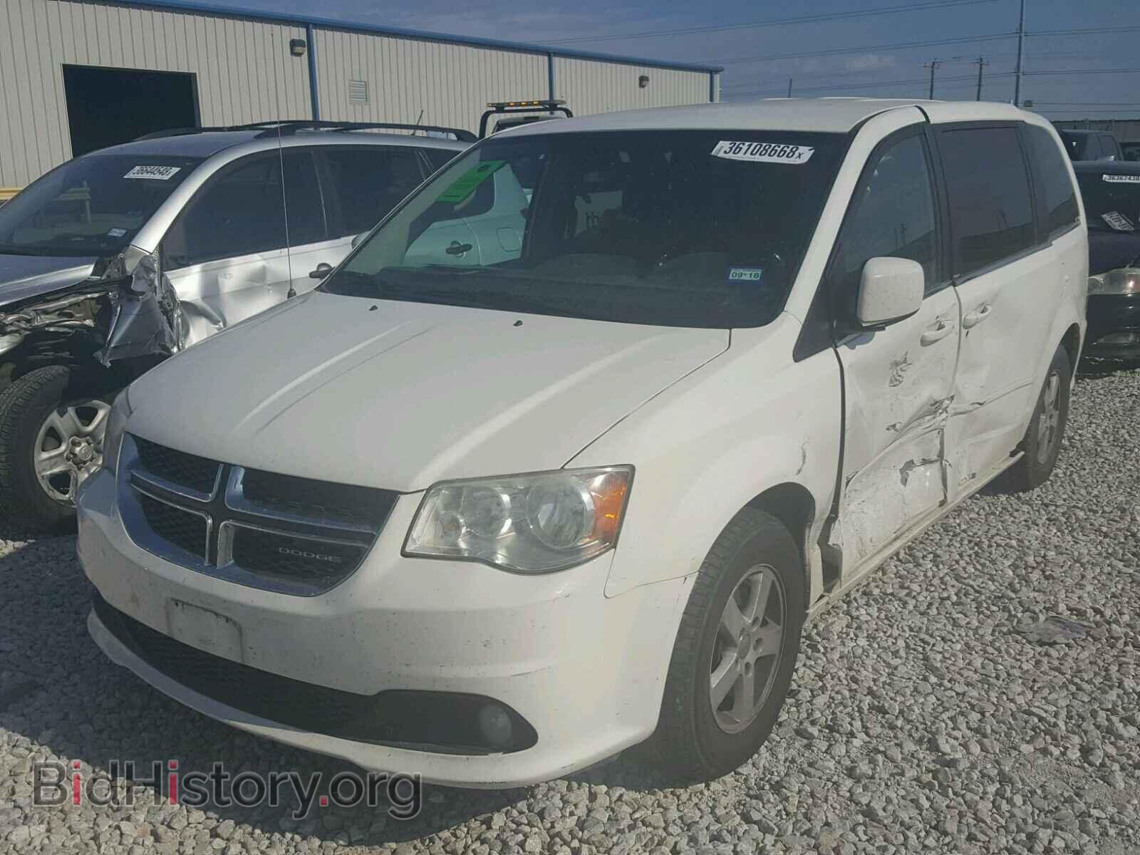 2012 DODGE CARAVAN - VIN: 2C4RDGDG8CR111305 - Фото 2