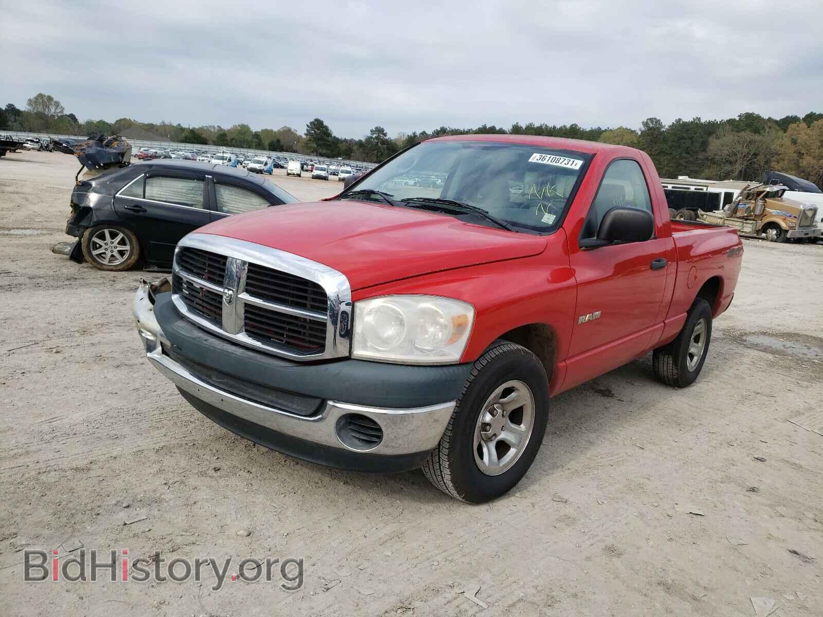 2008 DODGE RAM 1500 - VIN: 1D7HA16K38J227578 - Фото 2