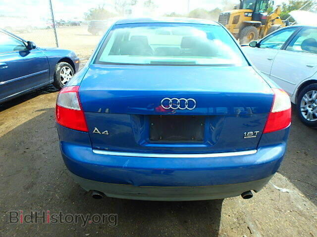 2002 AUDI A4 - VIN: WAULC68E32A127858 - Фото 10