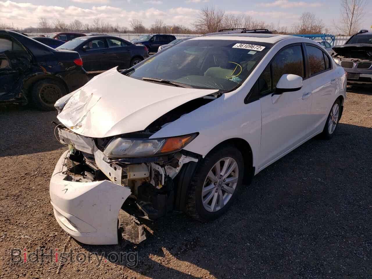 2012 HONDA CIVIC - VIN: 2HGFB2F59CH003919 - Фото 2