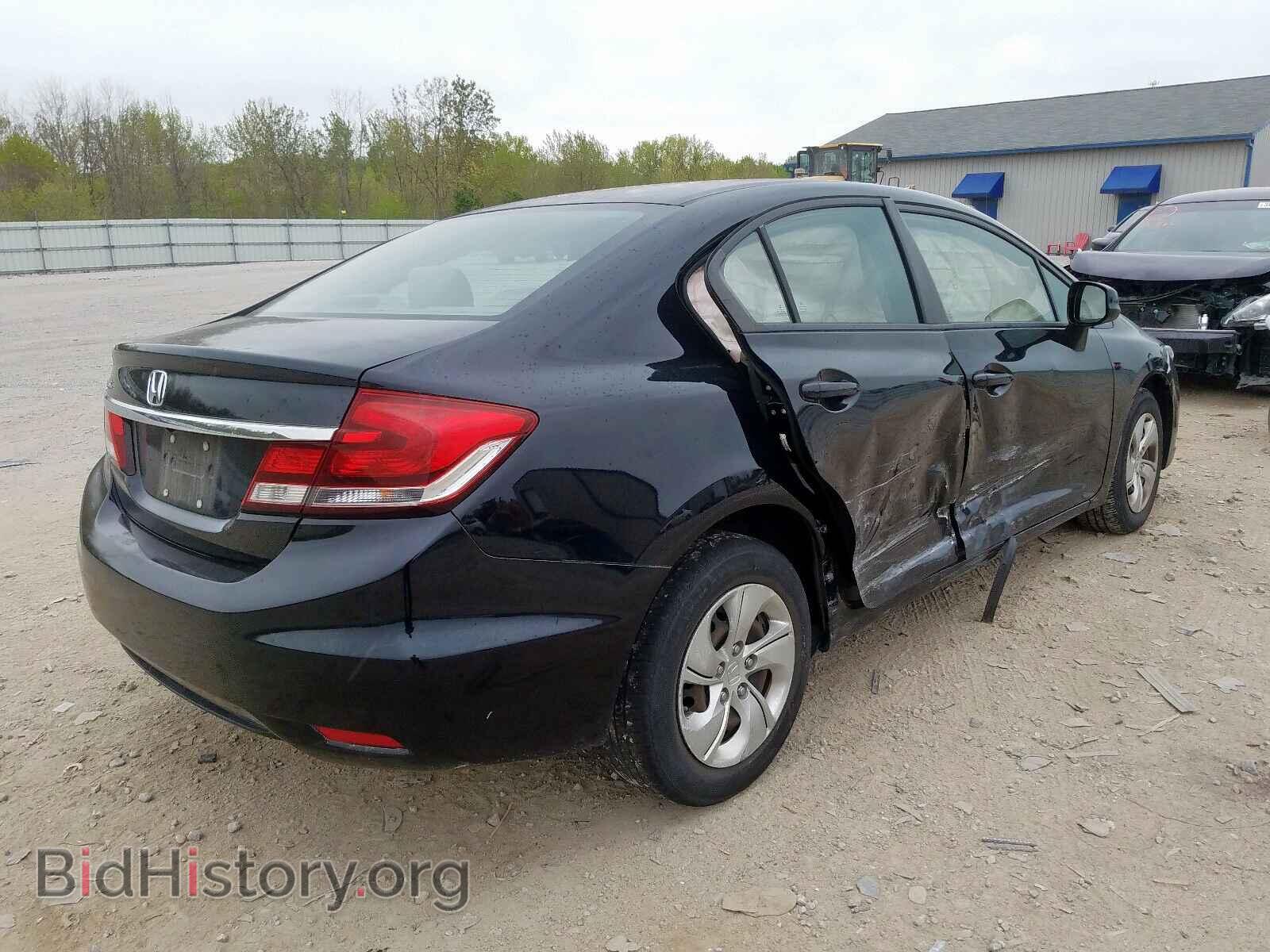 2013 HONDA CIVIC - VIN: 19XFB2F51DE006759 - Фото 4