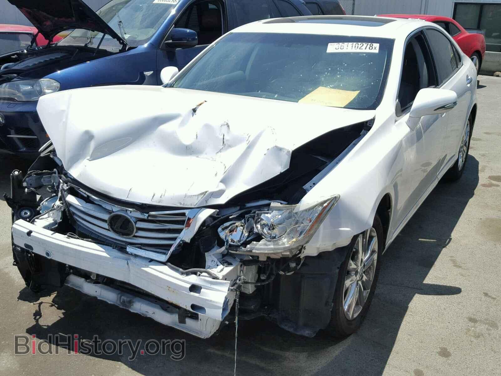 2012 LEXUS ES350 - VIN: JTHBK1EG0C2501010 - Фото 2