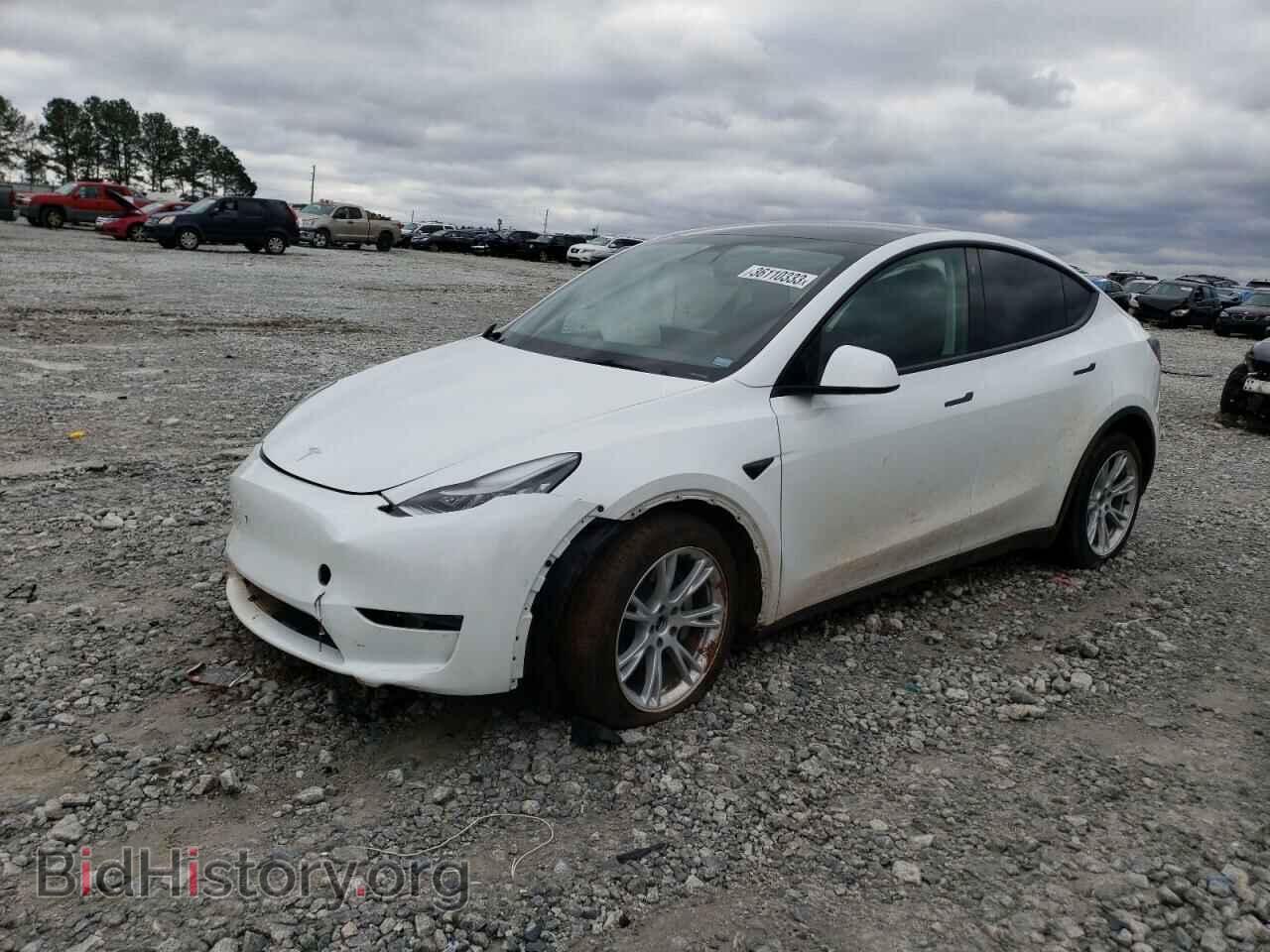 Photo 5YJYGDEEXMF131261 - TESLA MODEL Y 2021