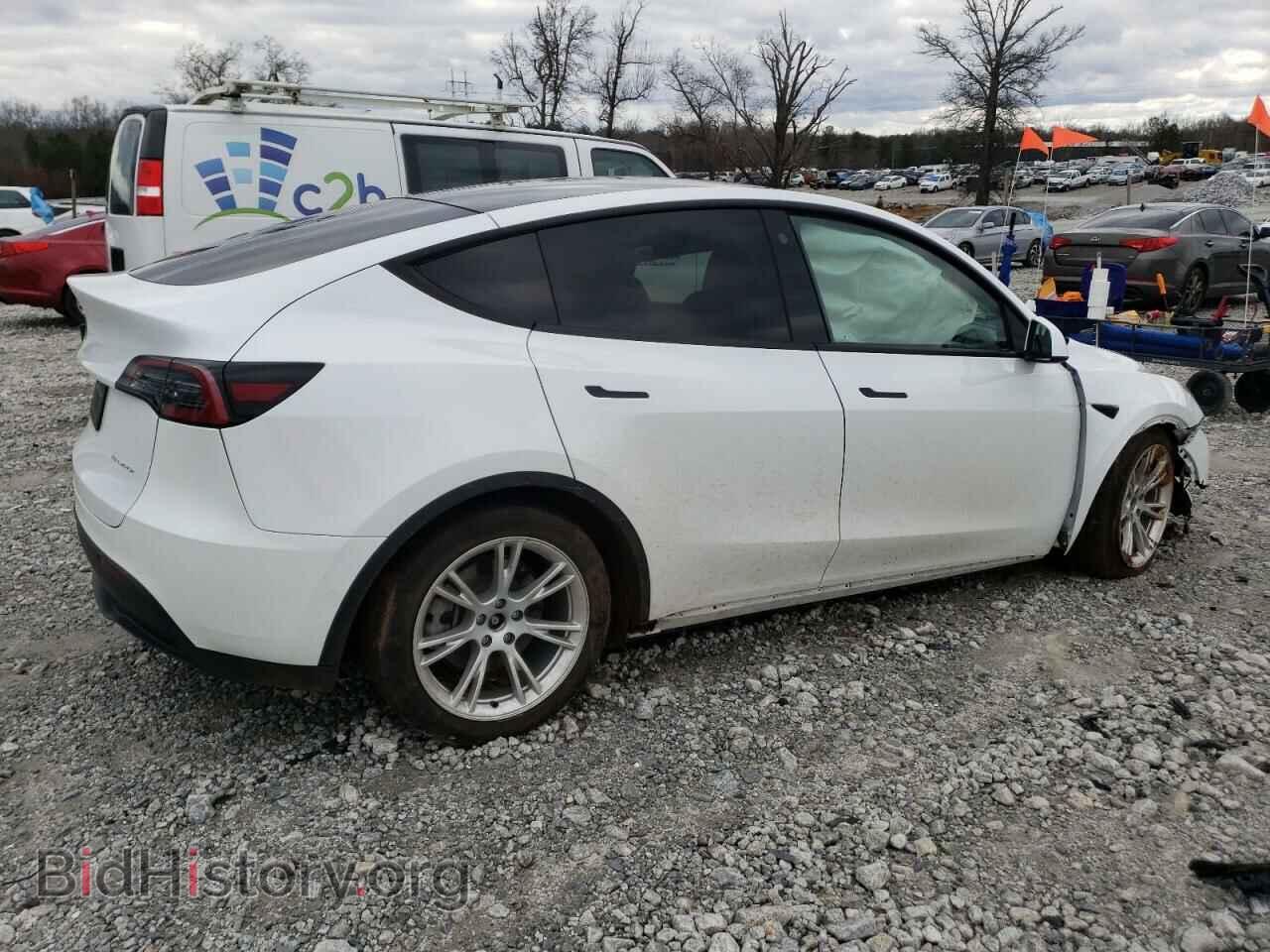 2021 TESLA MODEL Y - VIN: 5YJYGDEEXMF131261 - Photo 3