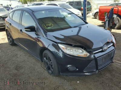 2014 Ford FOCUS Focus SE, black — VIN 1FADP3K22EL149454, Copart