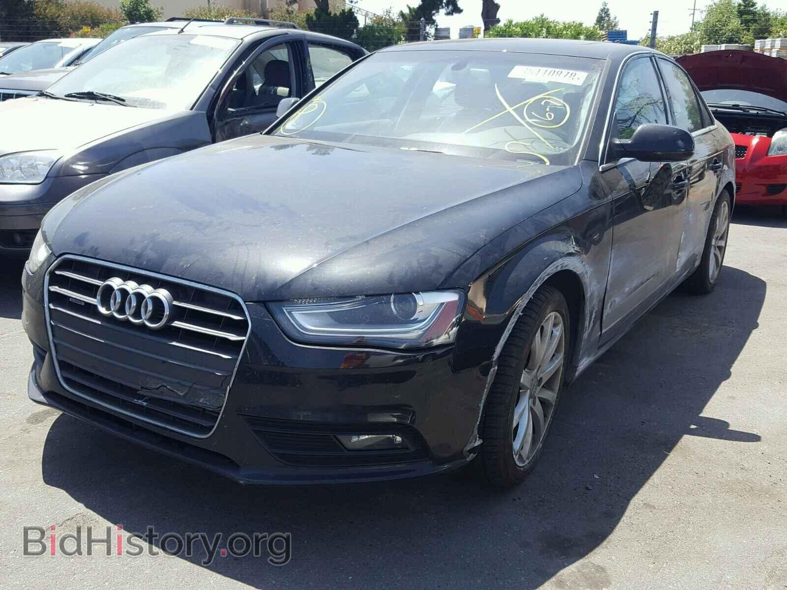 2013 AUDI A4 - VIN: WAUFFAFL6DN003541 - Фото 2