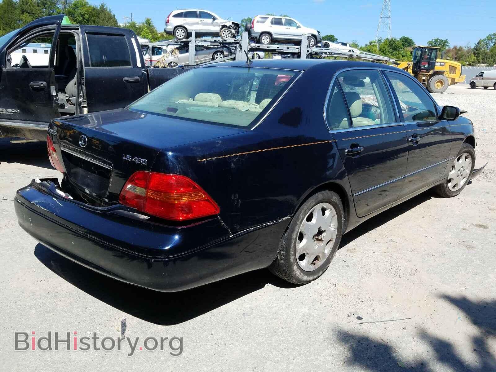 2003 LEXUS LS430 - VIN: JTHBN30F830110040 - Фото 4