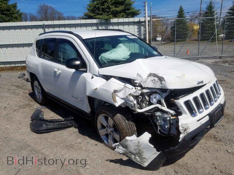 2012 Jeep COMPASS Compass SP (VIN 1C4NJDBB3CD559791) — photo 1 of 10, Copart, damage: front end