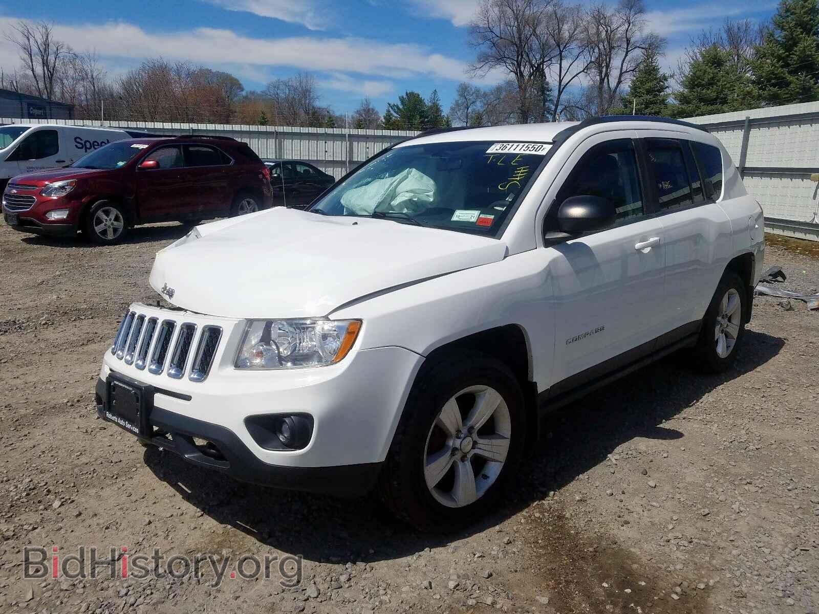 2012 JEEP COMPASS - VIN: 1C4NJDBB3CD559791 - Фото 2