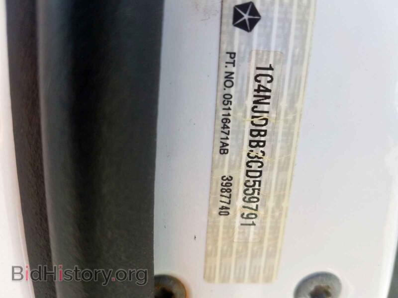 2012 Jeep COMPASS (VIN 1C4NJDBB3CD559791) — photo 10 of 10