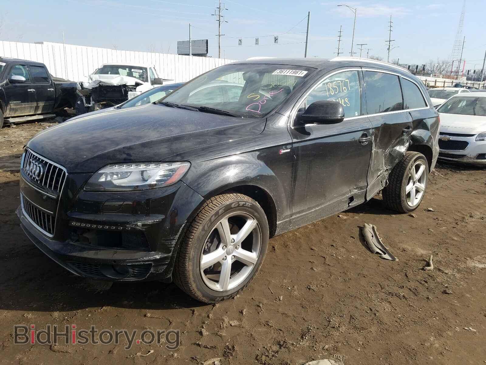 2012 AUDI Q7 - VIN: WA1DGAFE3CD009563 - Фото 2
