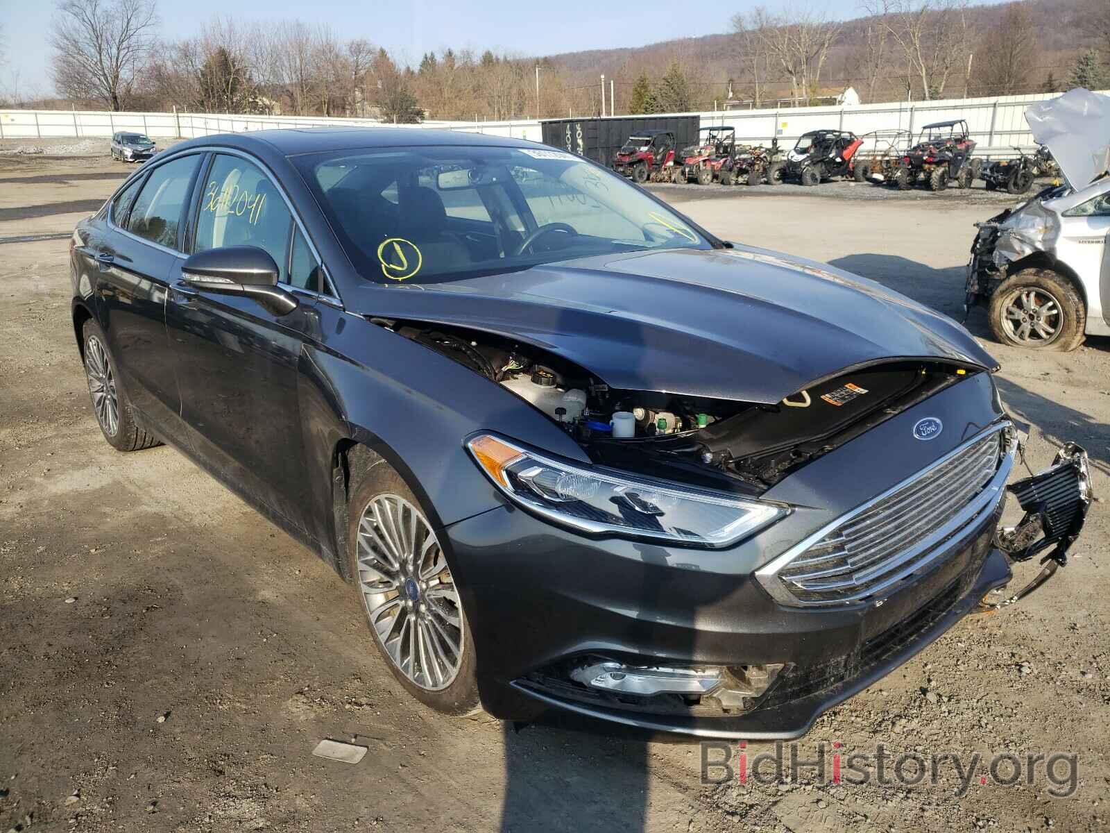 Фотография 3FA6P0T98HR118704 - FORD FUSION 2017