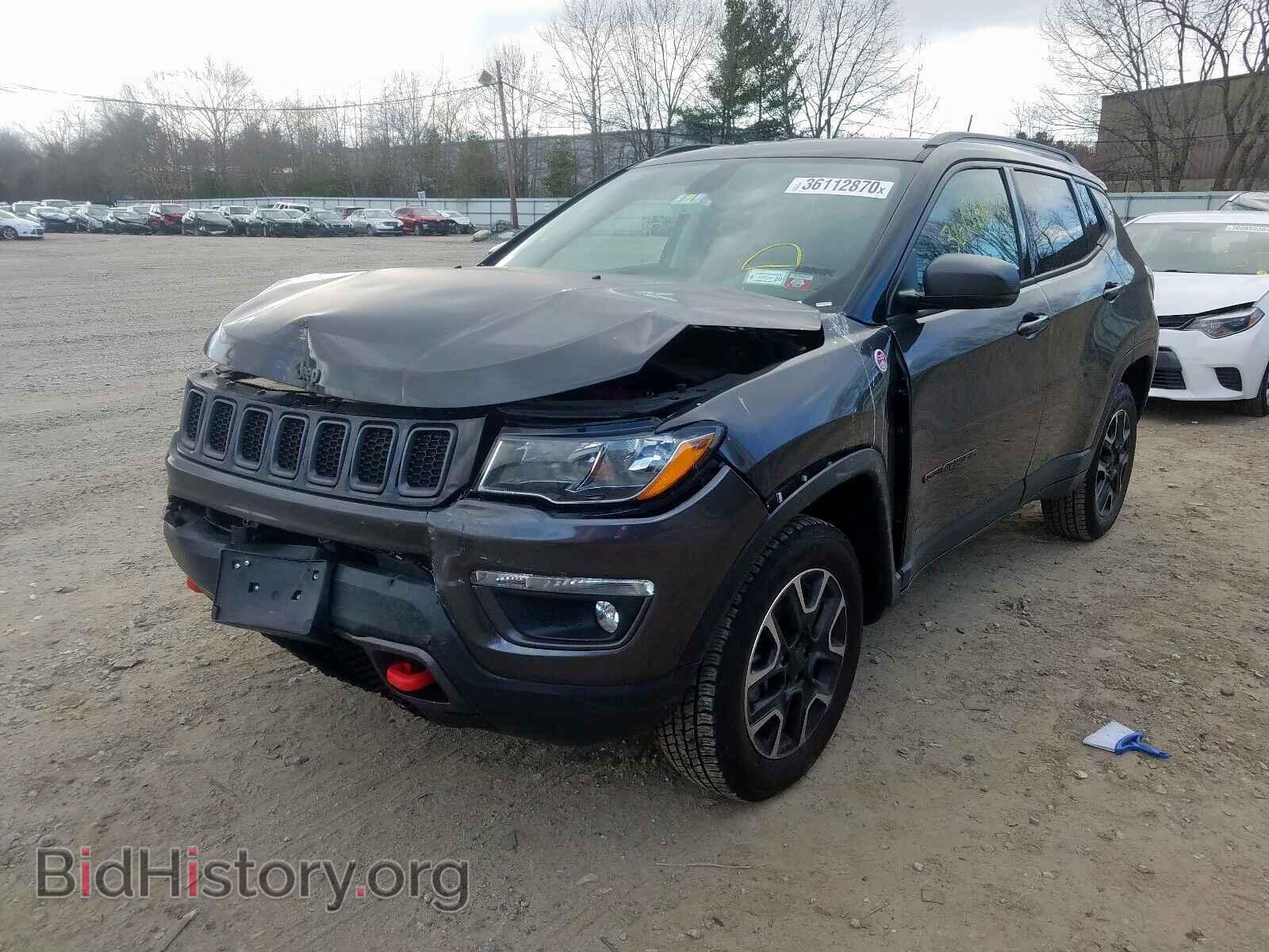 2019 JEEP COMPASS - VIN: 3C4NJDDB2KT721996 - Фото 2