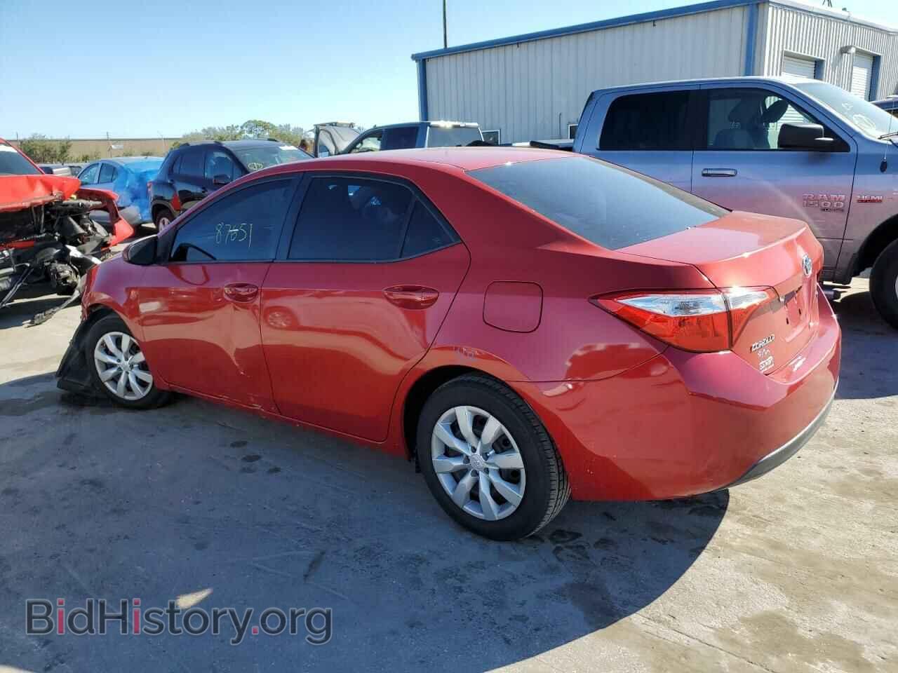 2014 TOYOTA COROLLA - VIN: 5YFBURHE5EP049810 - Фото 2