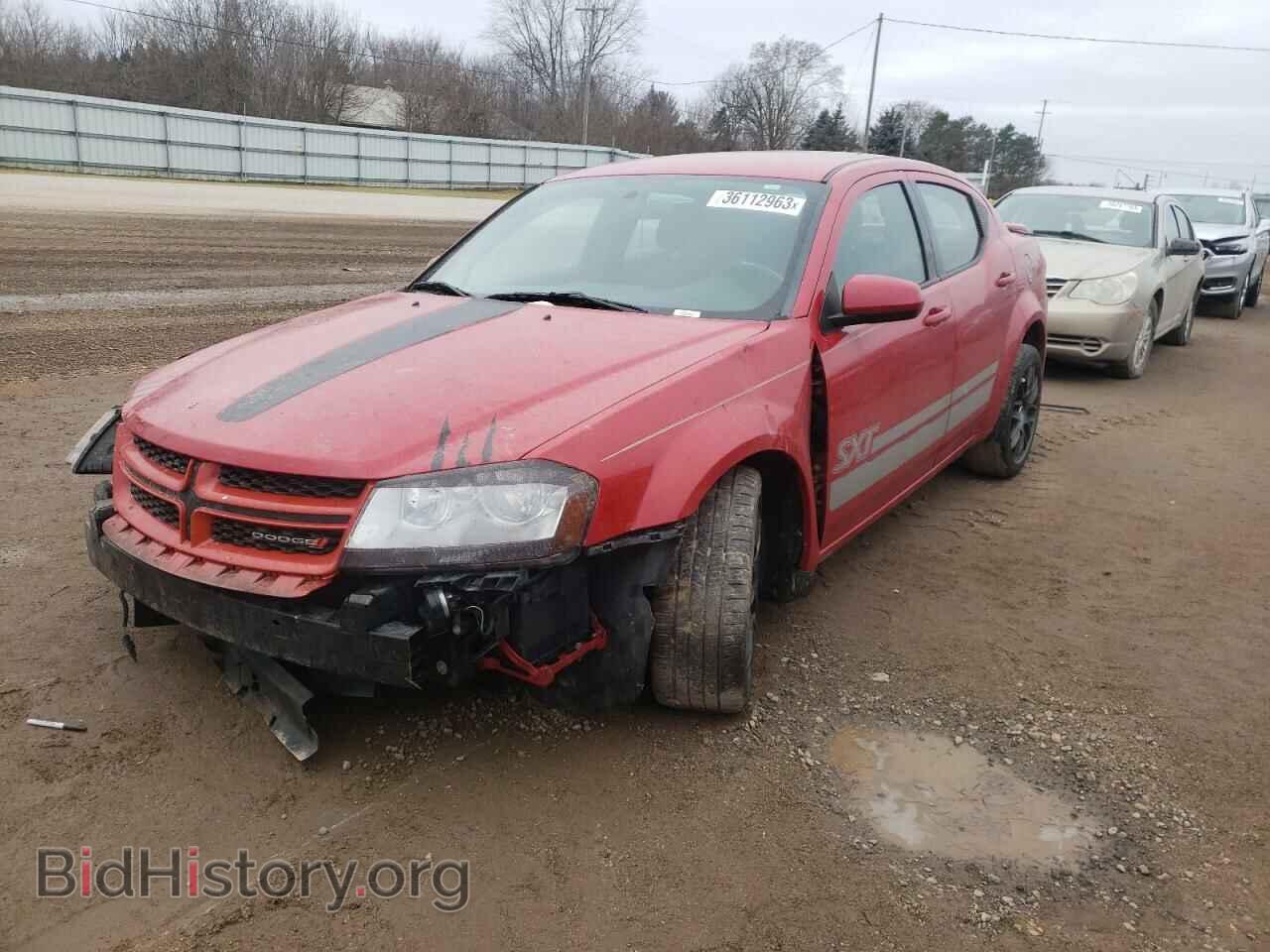Photo 1C3CDZCB6CN198632 - DODGE AVENGER 2012