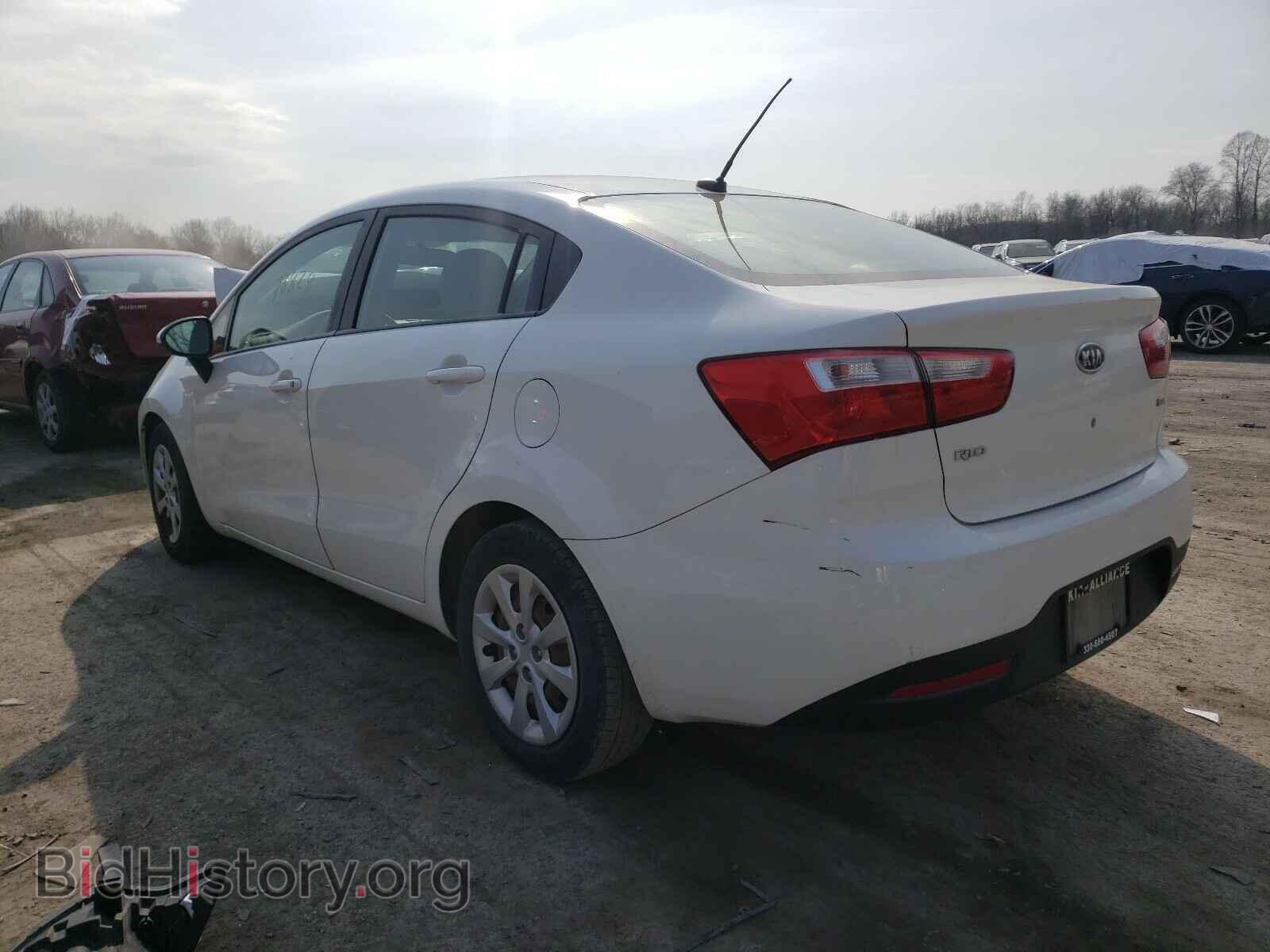 2012 KIA RIO - VIN: KNADM4A32C6076291 - Фото 3