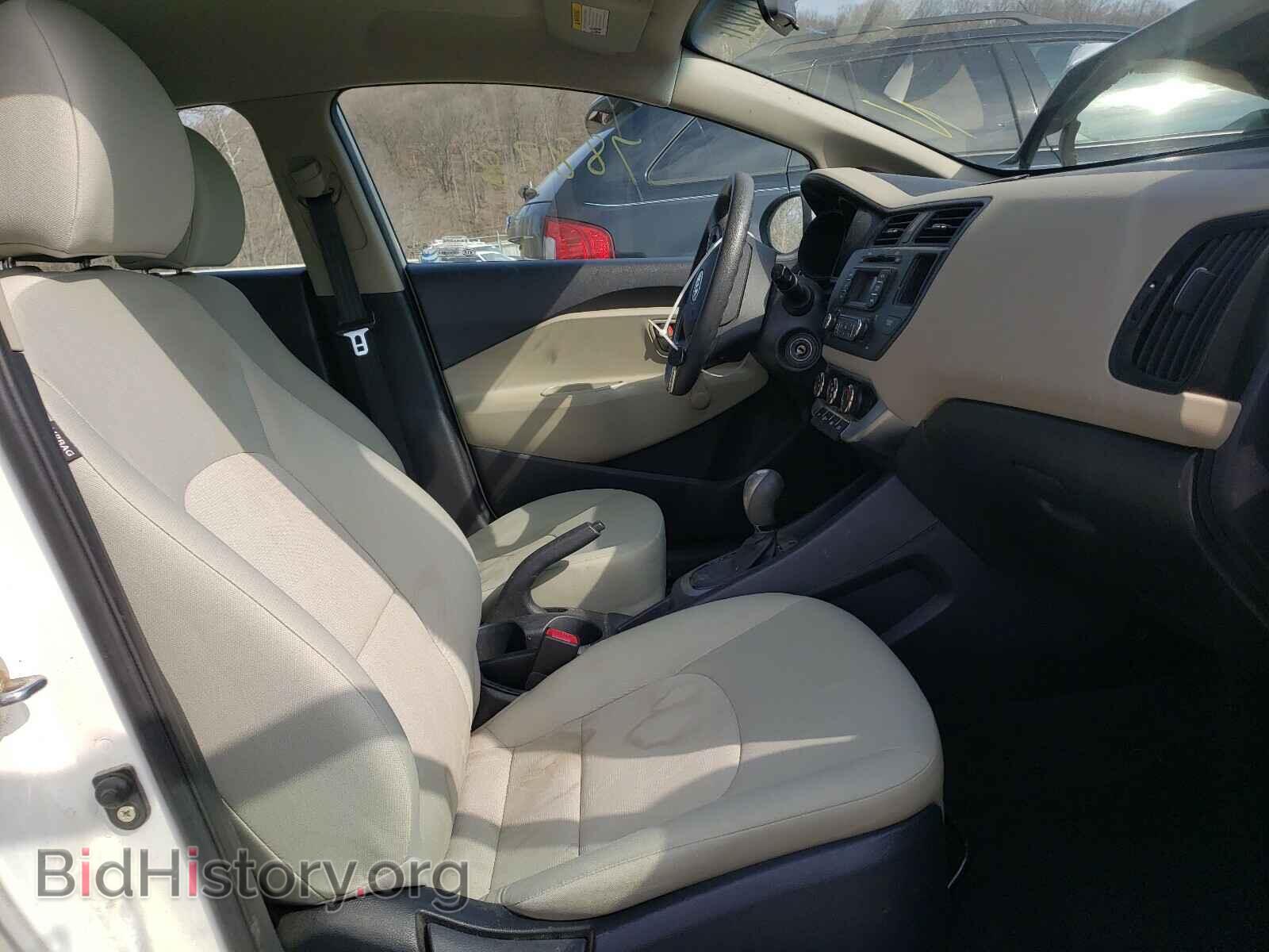 2012 KIA RIO - VIN: KNADM4A32C6076291 - Фото 5