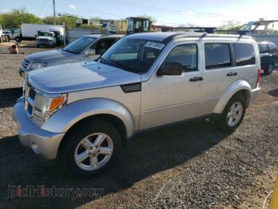 2007 Dodge NITRO Nitro SXT, silver — VIN 1D8GU28K97W674323, Copart