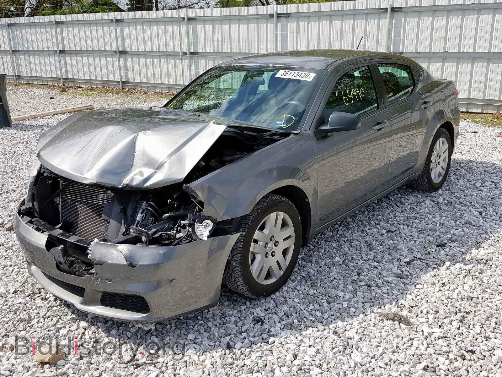 2013 DODGE AVENGER - VIN: 1C3CDZABXDN684316 - Photo 2