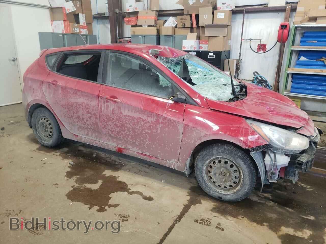 2012 HYUNDAI ACCENT - VIN: KMHCT5AE8CU050956 - Фото 4