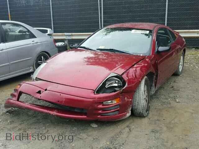 2001 MITSUBISHI ECLIPSE - VIN: 4A3AC44G01E165980 - Фото 2
