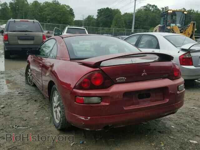 2001 MITSUBISHI ECLIPSE - VIN: 4A3AC44G01E165980 - Фото 3