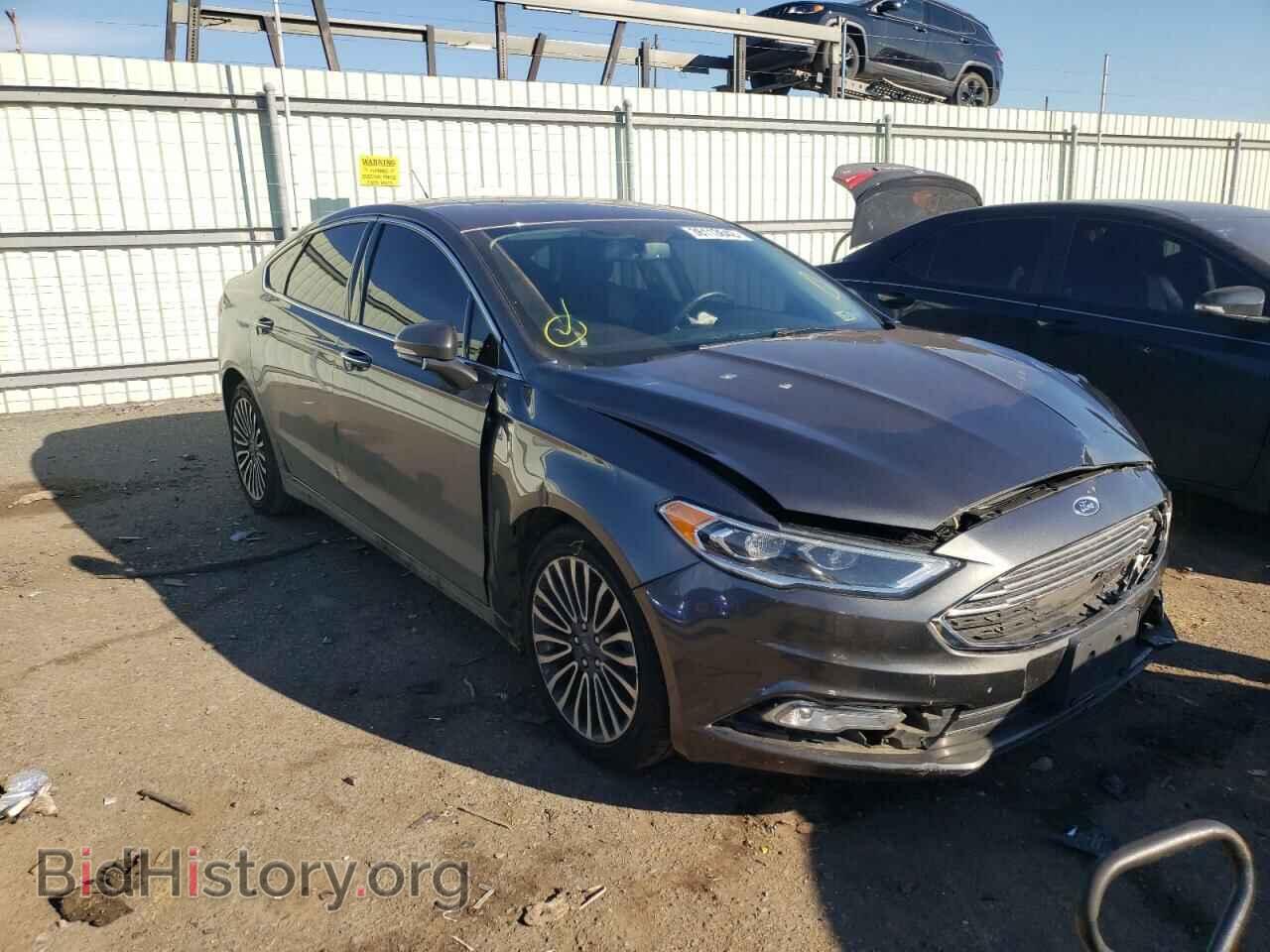 Photo 3FA6P0T92HR118519 - FORD FUSION 2017