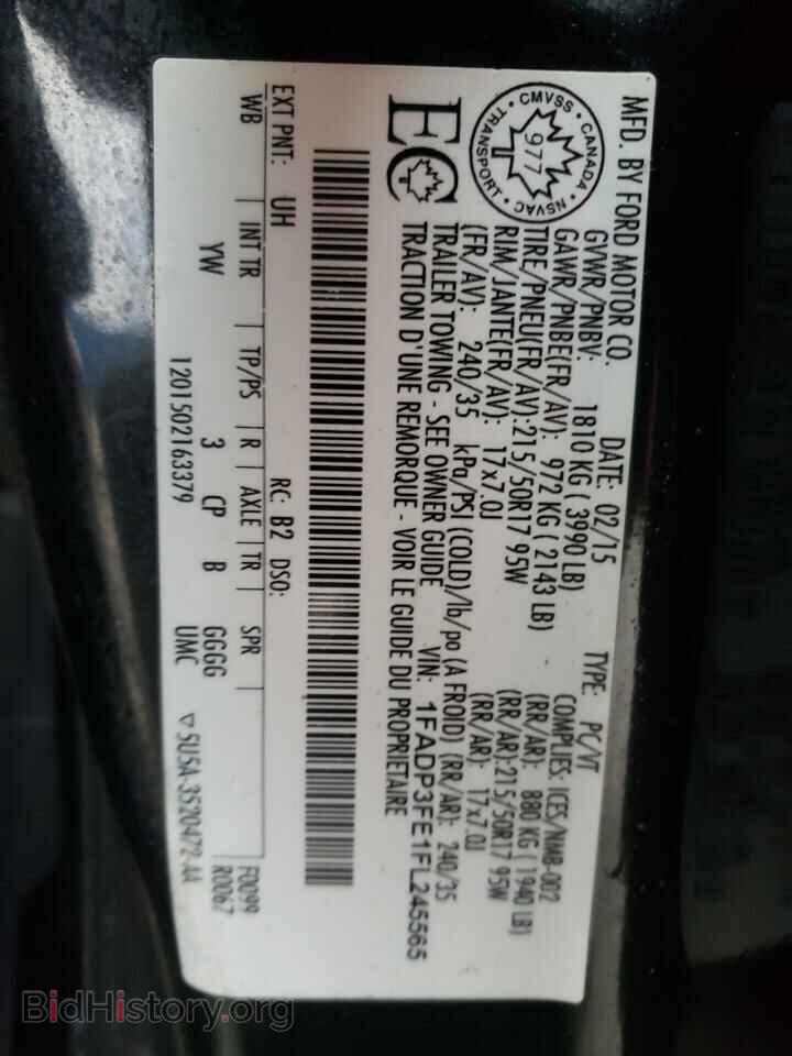2015 FORD FOCUS - VIN: 1FADP3FE1FL245565 - Photo 12