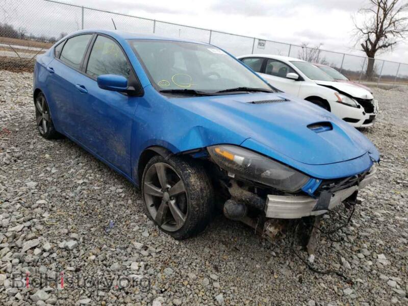 2016 Dodge DART Dart GT (VIN 1C3CDFEB8GD592558) — photo 1 of 10, Copart, damage: front end