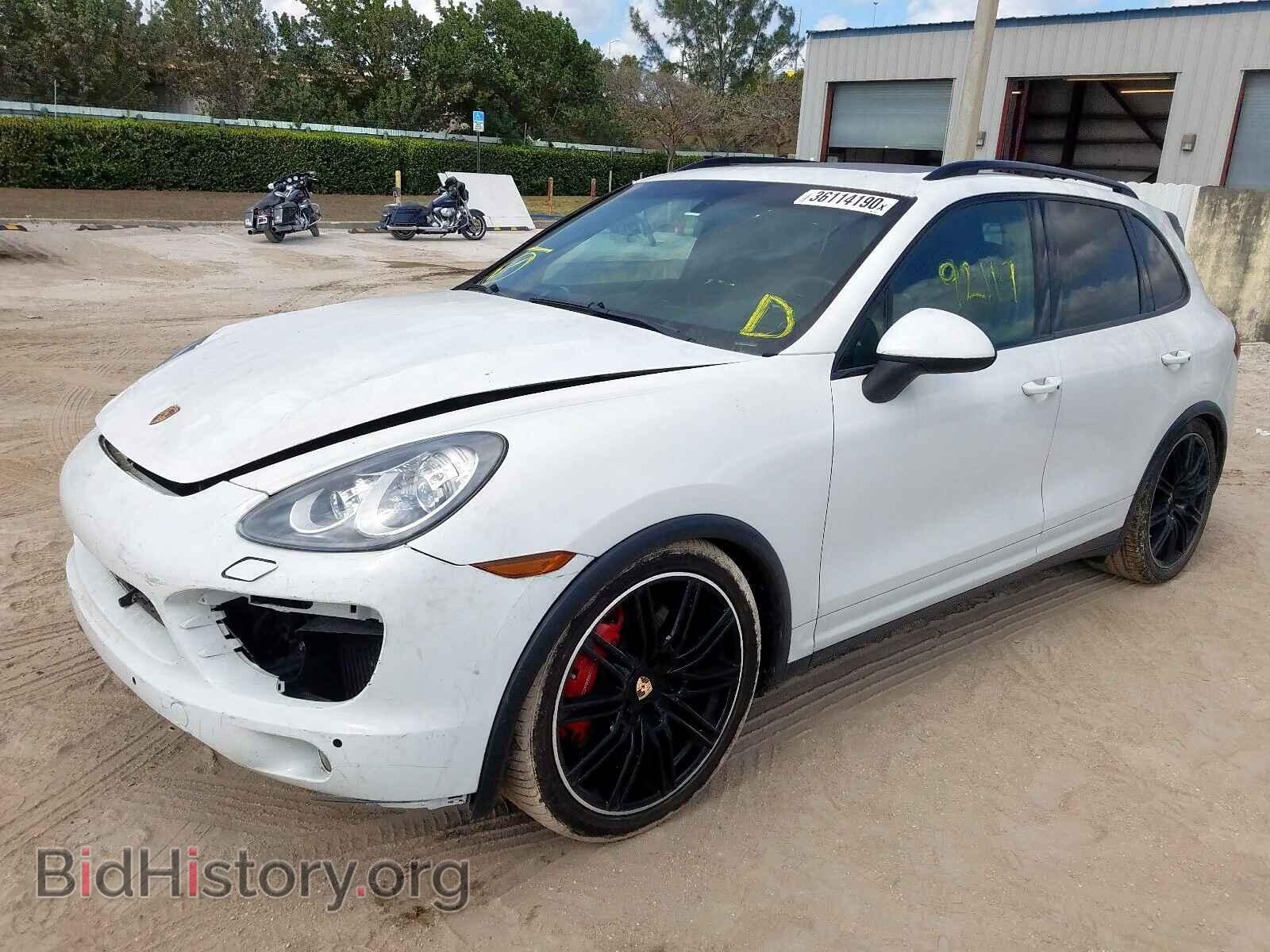 2012 PORSCHE CAYENNE - VIN: WP1AC2A2XCLA84353 - Фото 2