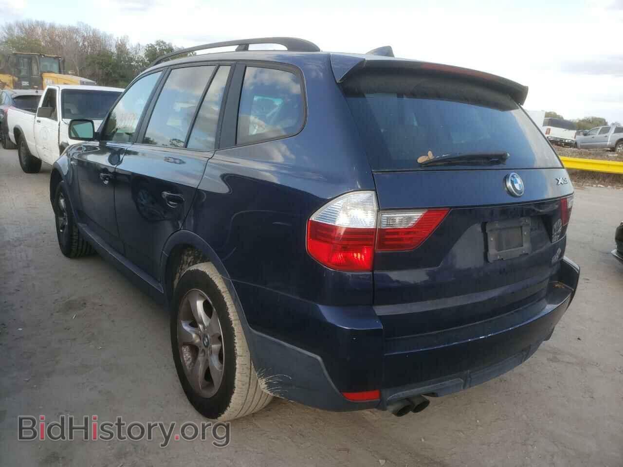 2007 BMW X3 - VIN: WBXPC93417WF01372 - Фото 3