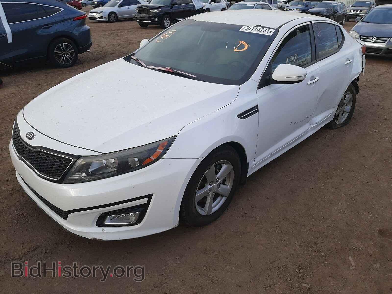2015 KIA OPTIMA - VIN: 5XXGM4A71FG353196 - Фото 2