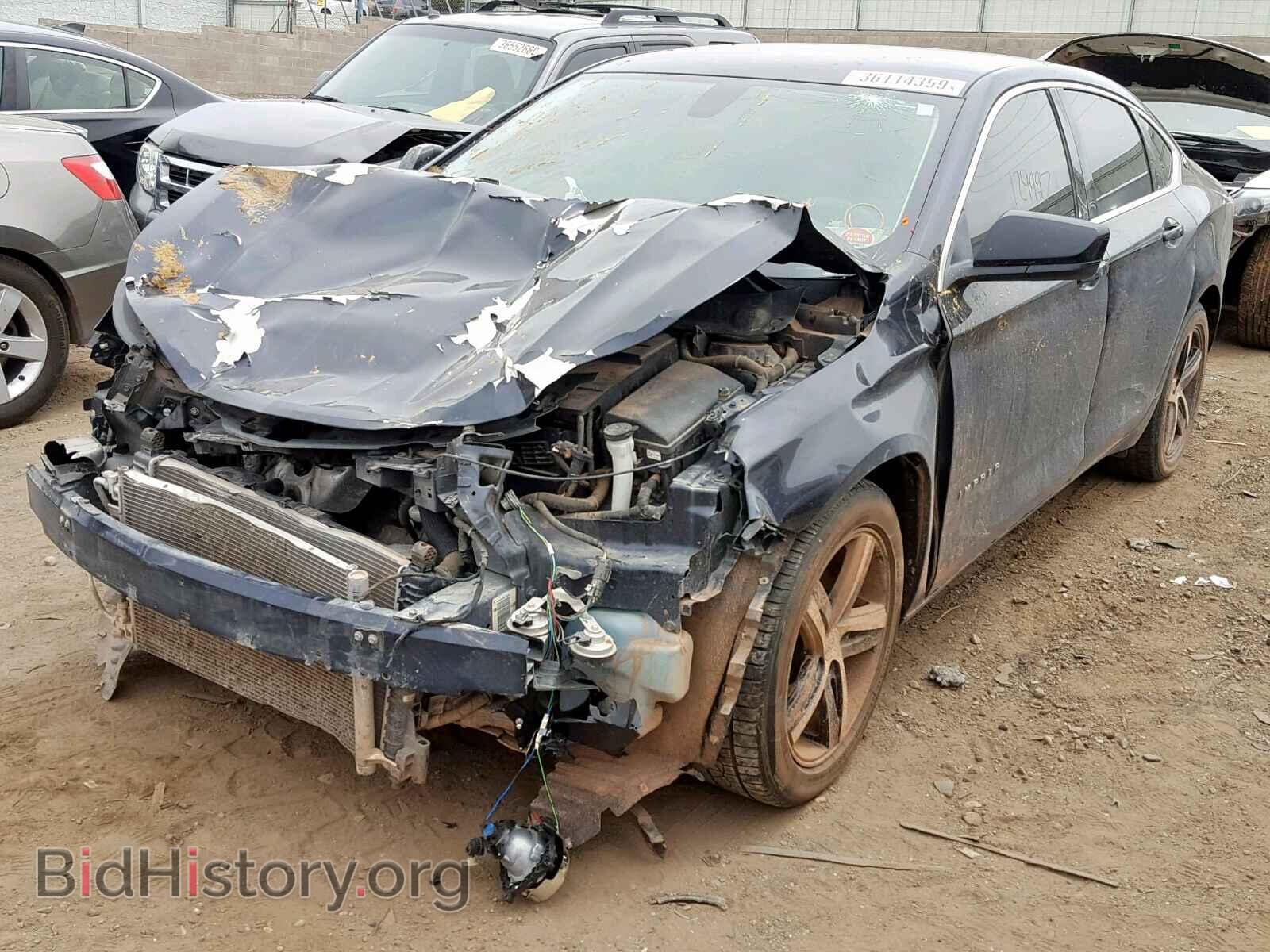 2014 CHEVROLET IMPALA - VIN: 2G11Y5SL4E9163046 - Фото 2