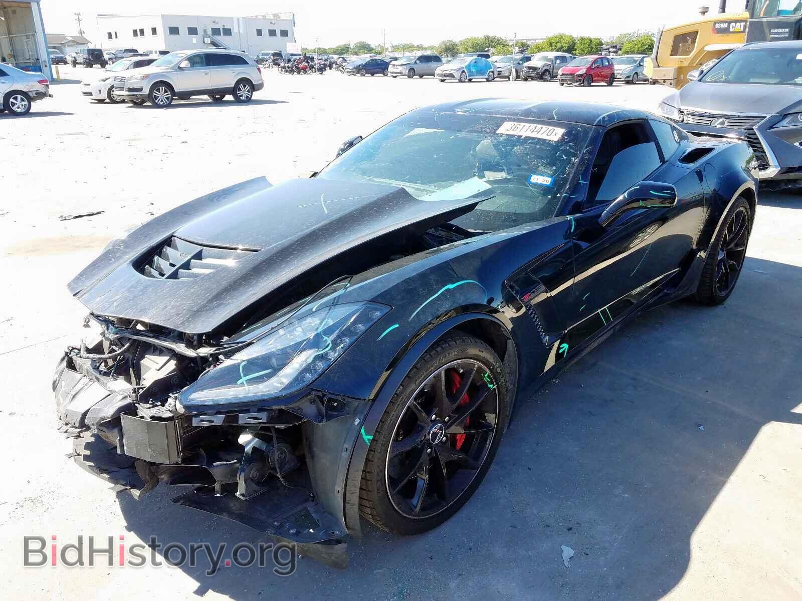 2015 CHEVROLET CORVETTE - VIN: 1G1YT2D64F5602523 - Фото 2