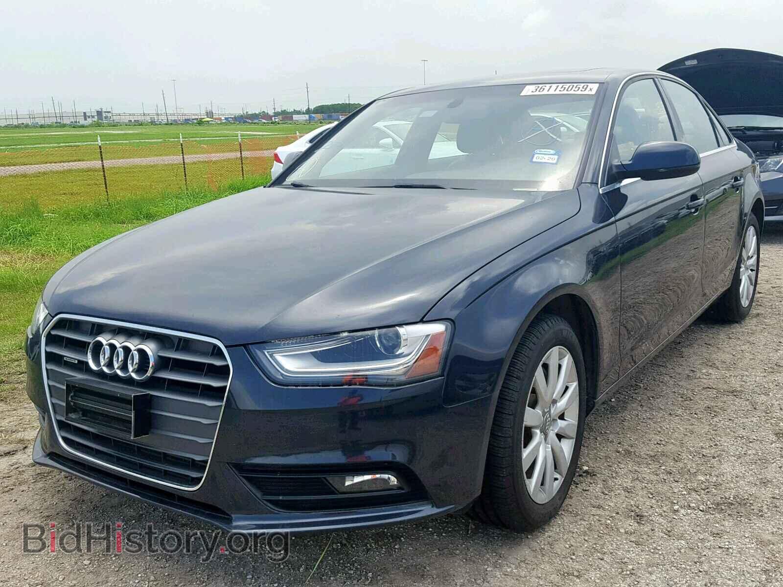2013 AUDI A4 - VIN: WAUBFAFL0DN046223 - Фото 2