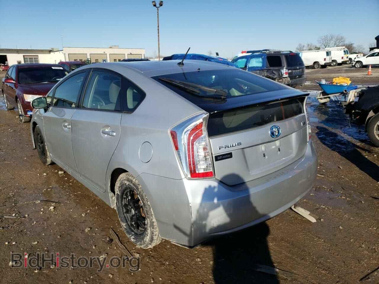 2014 TOYOTA PRIUS - VIN: JTDKN3DU4E1744596 - Фото 3